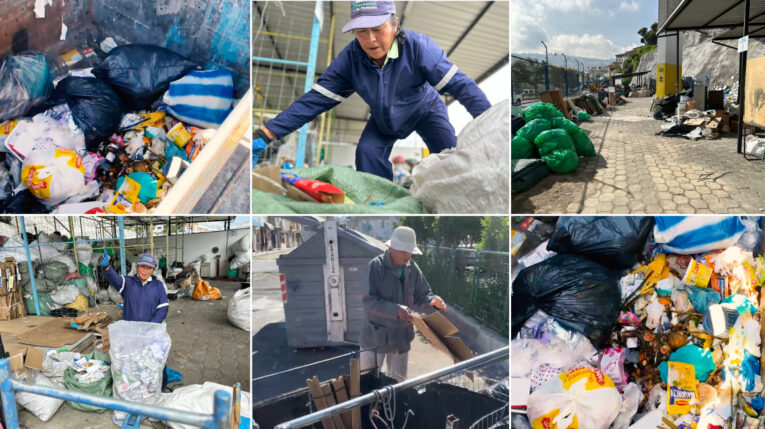 El trabajo de los recicladores en Quito muestra la importancia de separar la basura