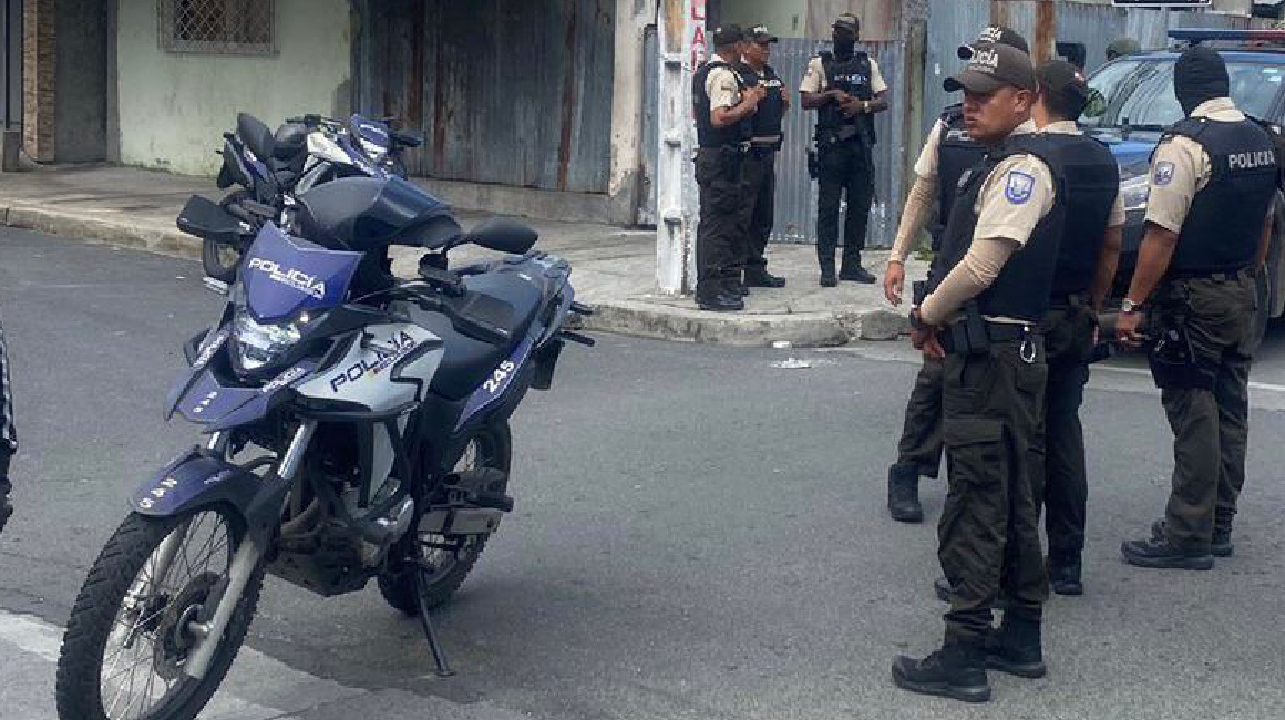 Policía Guayaquil delincuente abatido