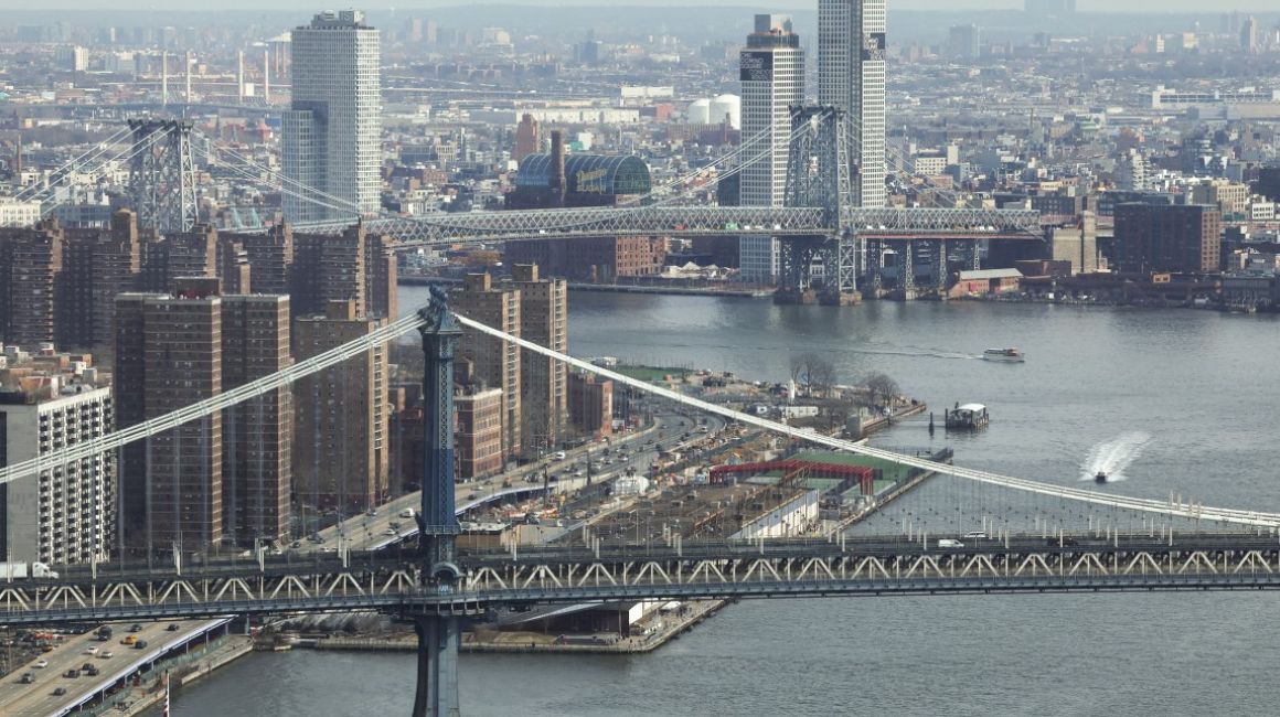Imagen referencial. Vista general de la ciudad de Nueva York el 12 de febrero de 2024.