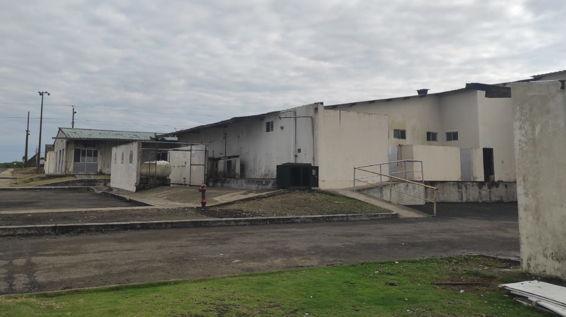 Parte de las instalaciones de la escuela de formación policial El Aromo, en Manabí. 