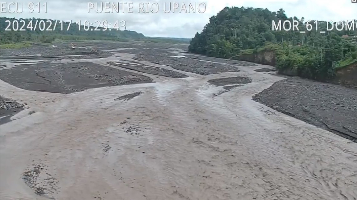 represamiento Río Upano