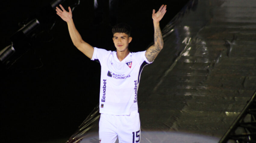 Gabriel Villamil, jugador de Liga, 17 de febrero de 2024.