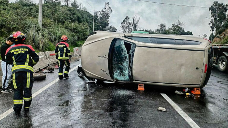 Quito registró ocho accidentes de tránsito en nueve horas