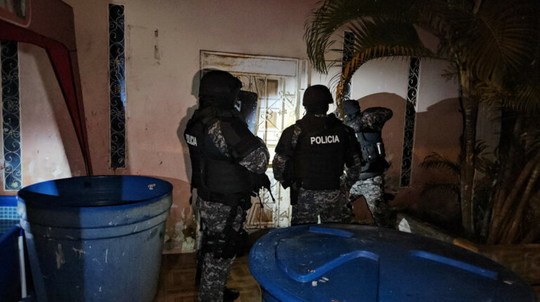 Operativo en Durán: Seis detenidos de Los Latin Kings y de Chone Killers