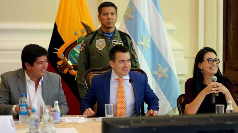 El 16 de febrero de 2024, el presidente Daniel Noboa lideró el Consejo Nacional de Planificación, en Guayaquil. 