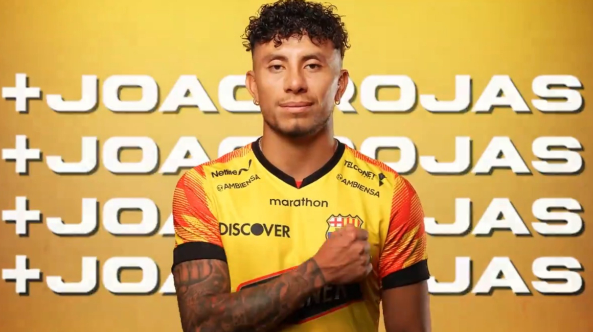 Joao Rojas fue presentado oficialmente con Barcelona SC.