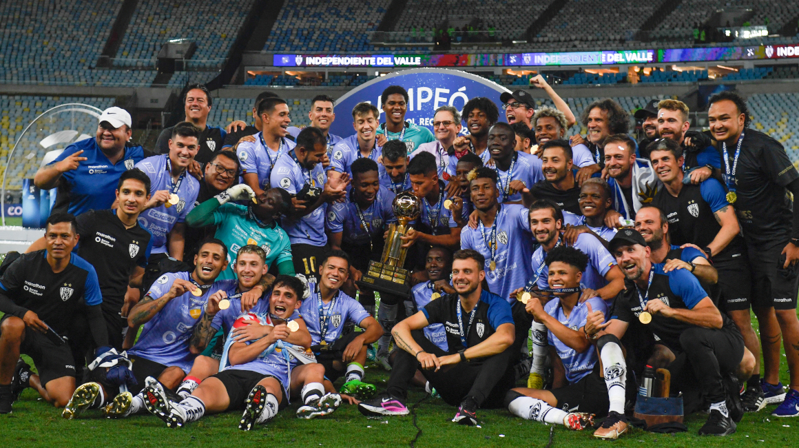 Independiente del Valle cuando ganaron la Recopa Sudamericana, 28 de febrero de 2023.