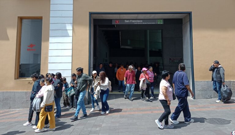 La estación San Francisco se consolida como la nueva puerta del Centro de Quito