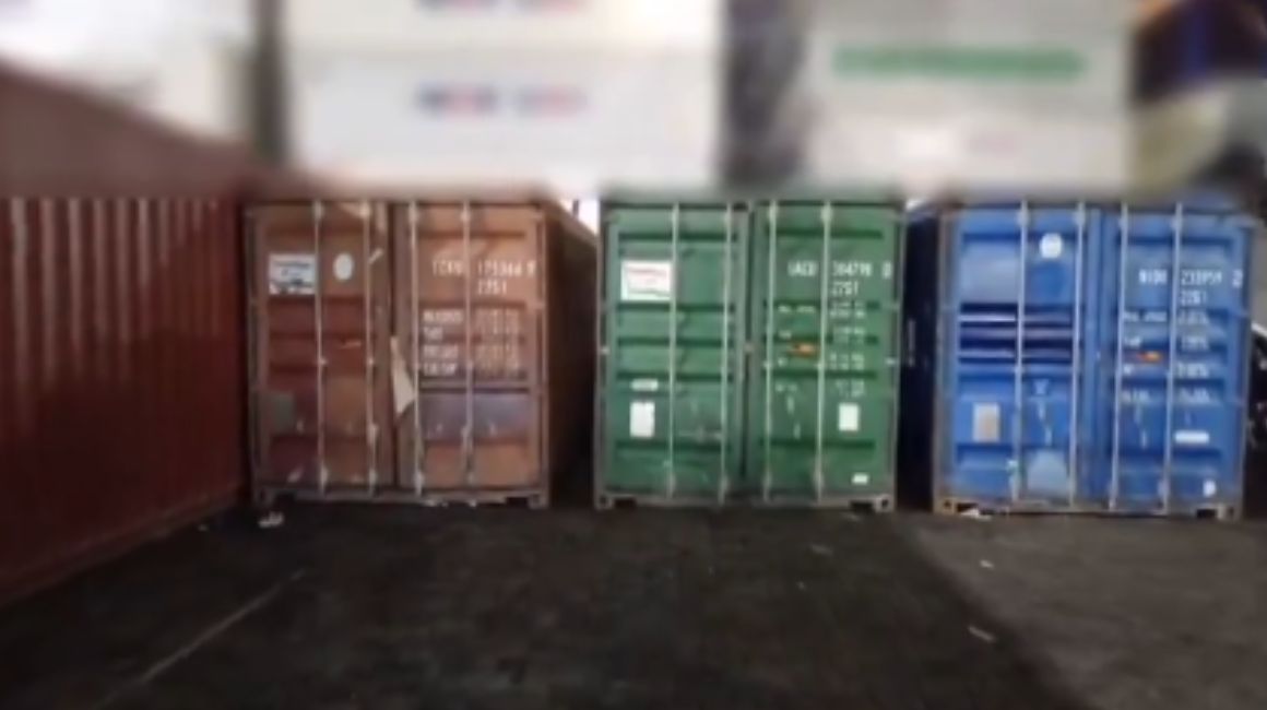 Imagen referencial de contenedores en un puerto de Ecuador, desde donde sale la cocaína a países europeos, como Portugal.