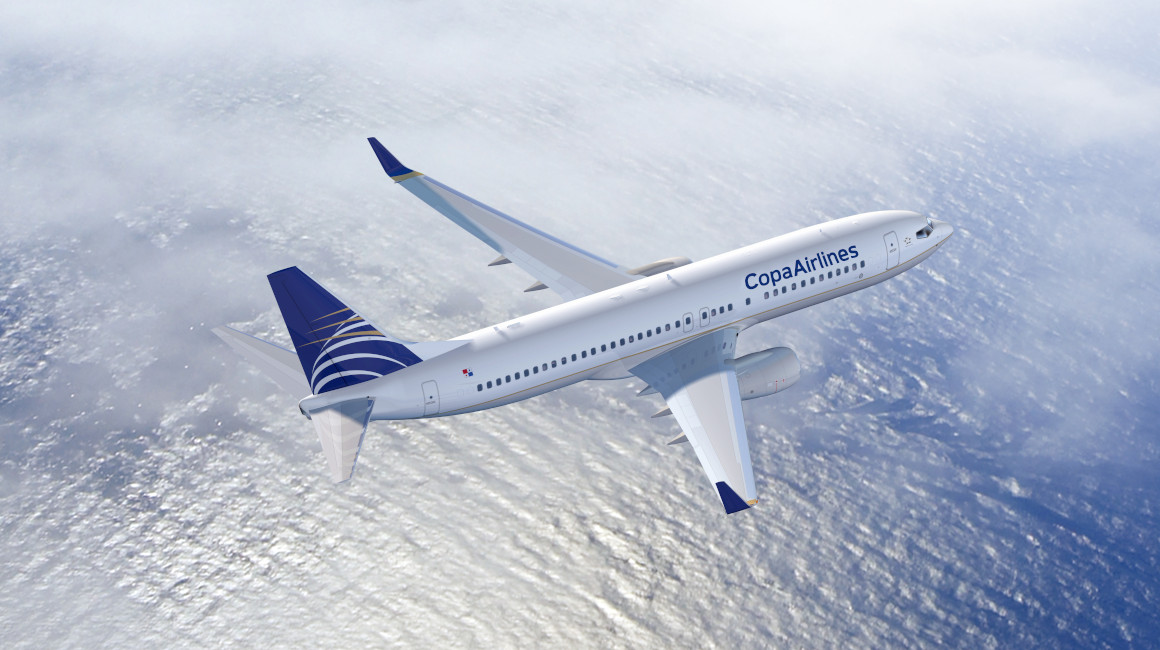 Imagen referencial de un avión de la aerolínea Copa Airlines.