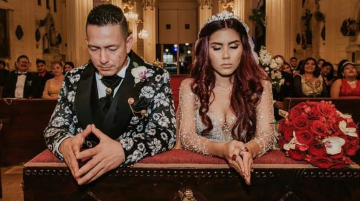 Luis Hermida y Lisbeth Baquerizo se casaron el 8 de octubre de 2019. 