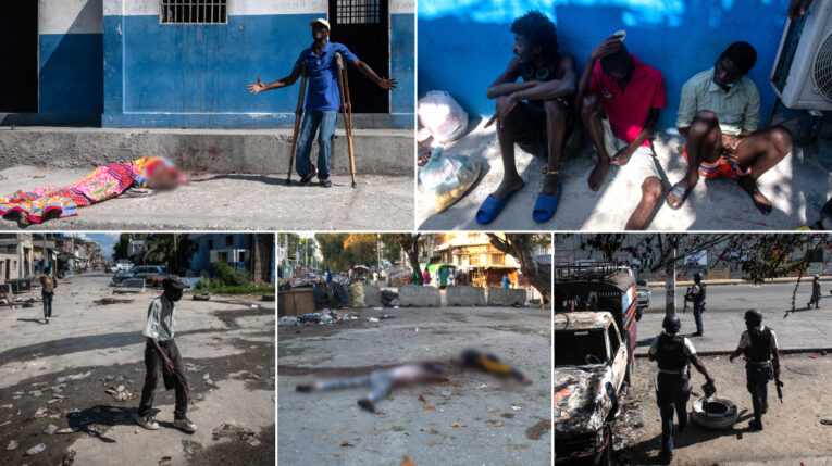 Impactantes imágenes de la grave situación que vive Haití, al borde de una guerra civil