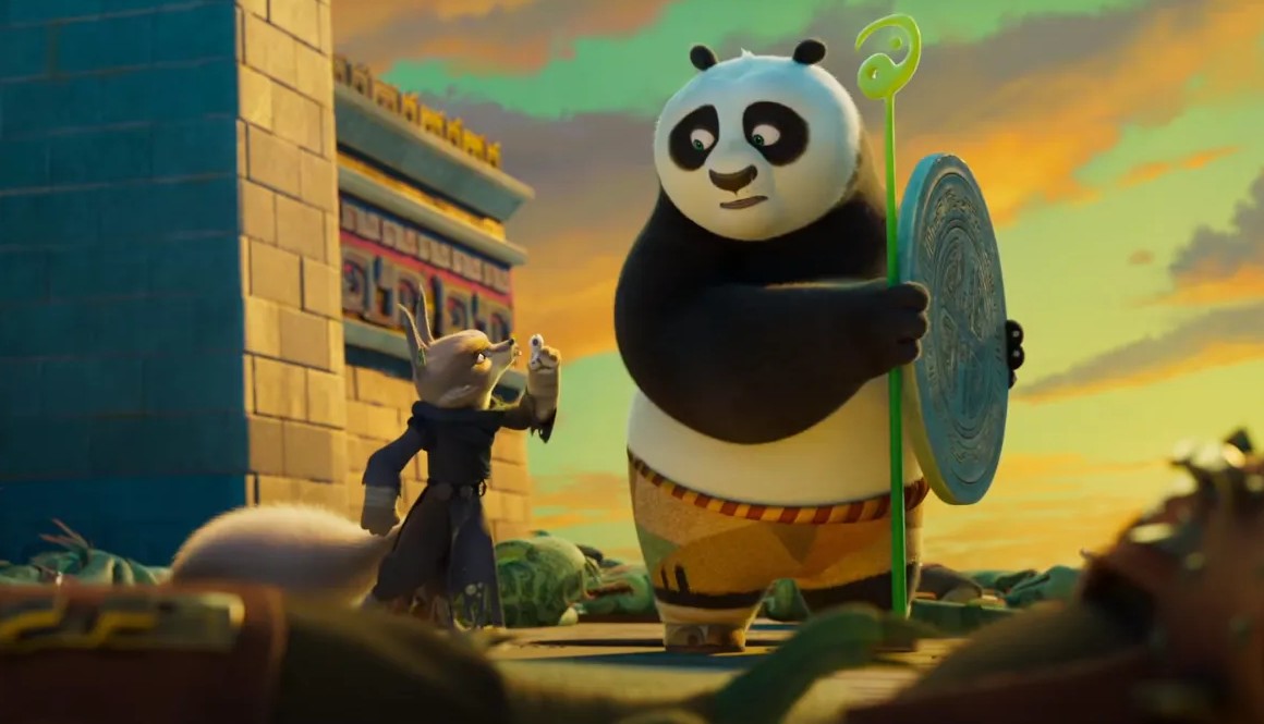 Escena de 'Kung Fu Panda 4'. 