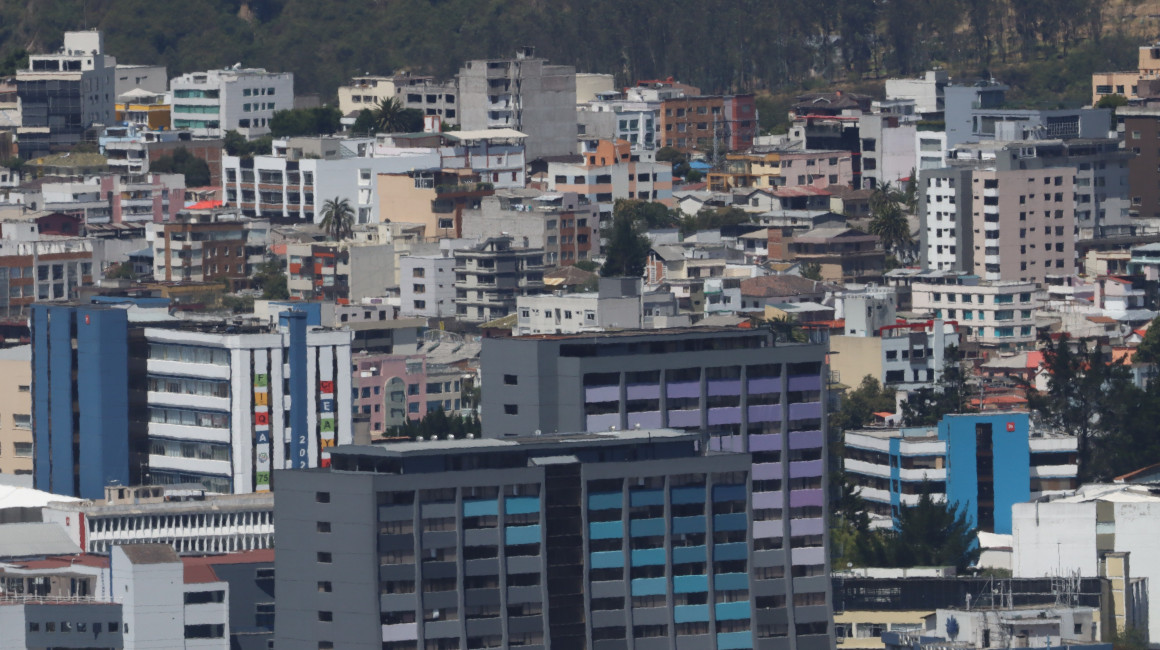 Vista panorámica del norte de Quito, 6 de septiembre de 2023.