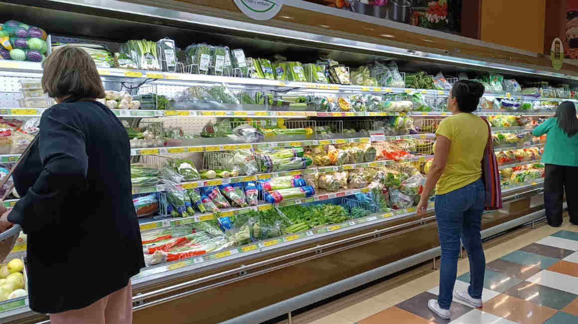 Imagen referencial de un supermercado en el norte de Quito.