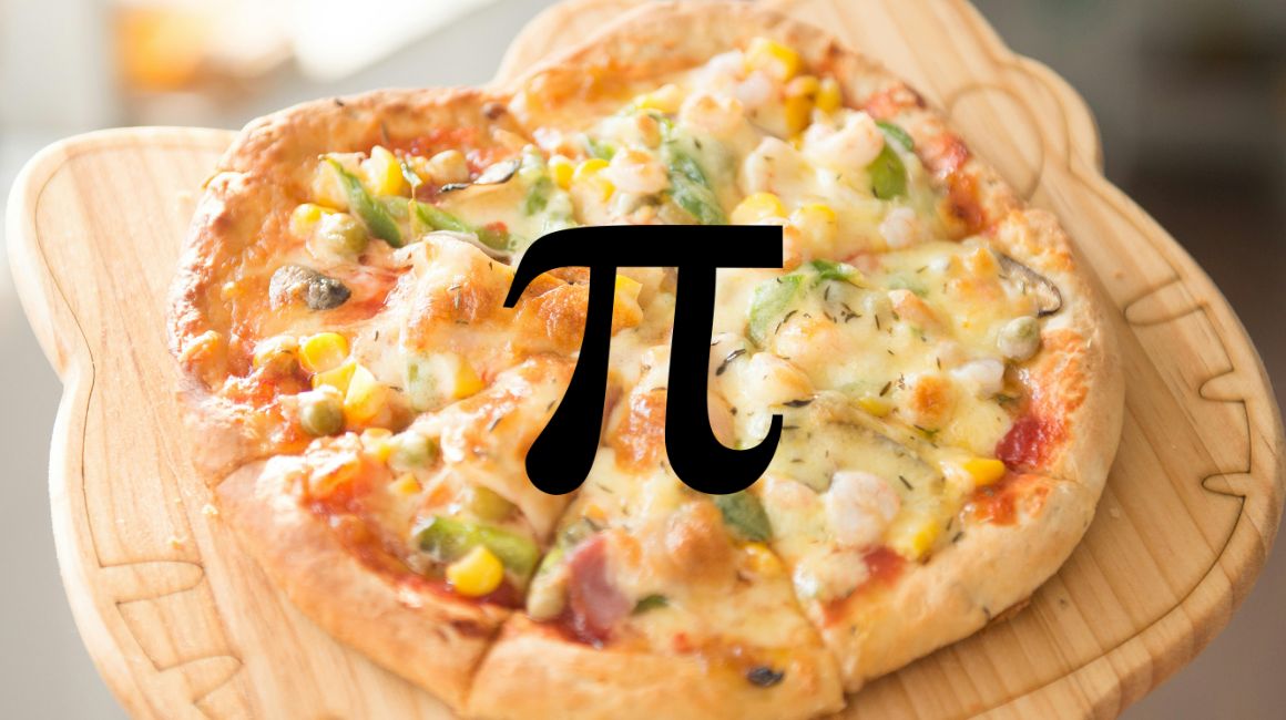 El número Pi se encuentra en la vida cotidiana, como en una pizza por ejemplo.