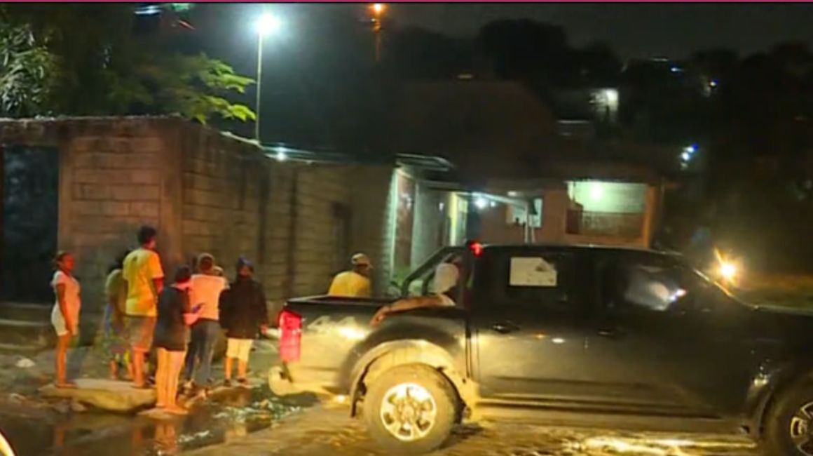 Una balacera ocurrió en la cooperativa Balerio Estacio, en el noroeste de Guayaquil, la noche del 14 de marzo de 2024.