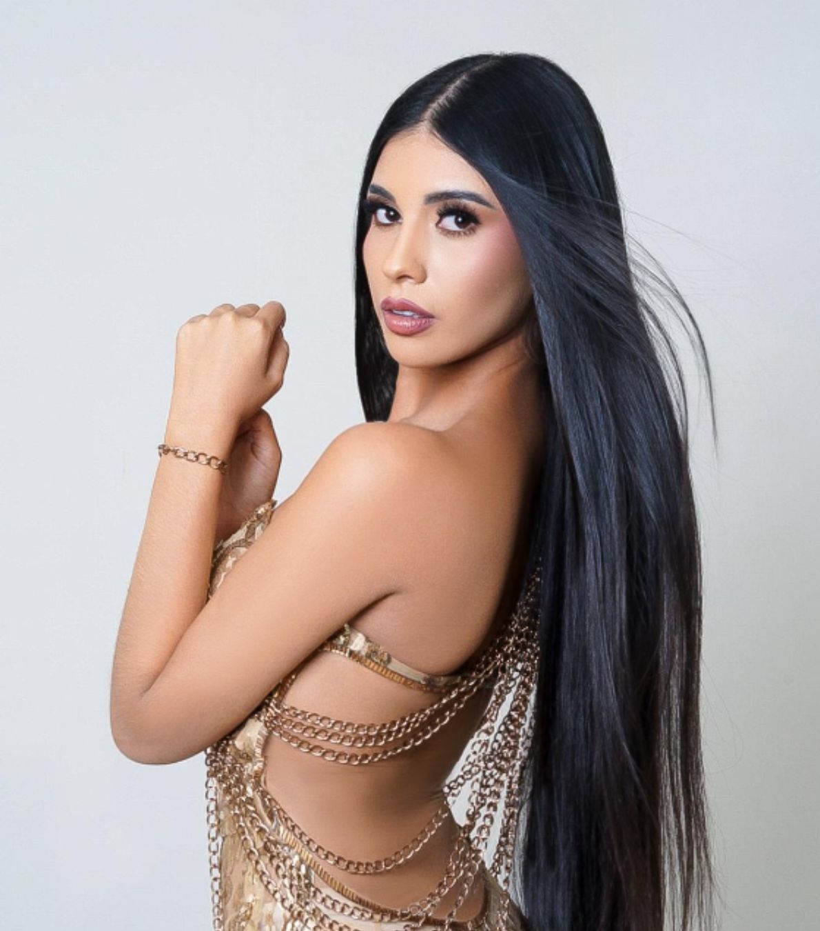 Amy Gallegos Gaibor, candidata a Miss Universo Ecuador 2024.