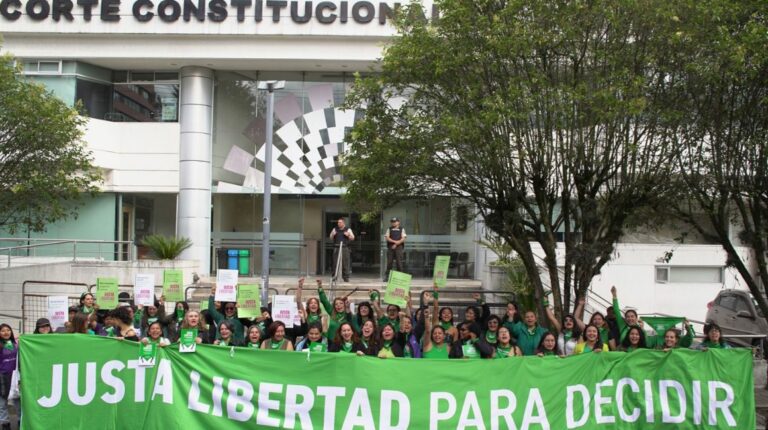 Colectivos presentan nueva demanda para despenalizar el aborto en Ecuador
