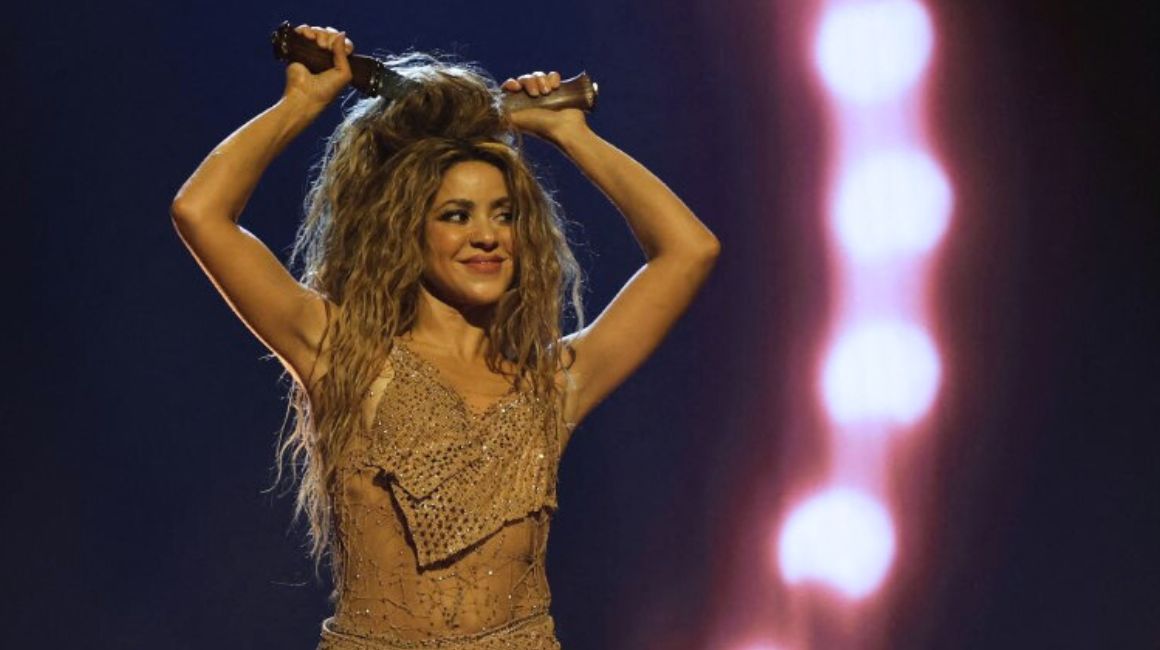 Shakira en su performance en los MTV Video Music Awards, en septiembre del 2023.