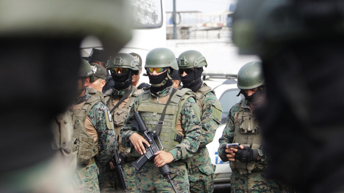 Imagen referencial de militares en Ecuador.