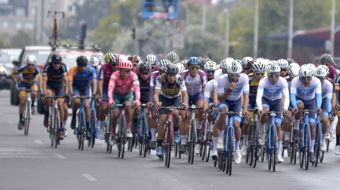 Foto referencial de ciclistas durante el Campeonato Nacional de 2022.