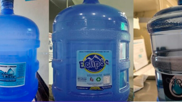 Arcsa halla bacterias en siete lotes de agua embotellada en Ecuador