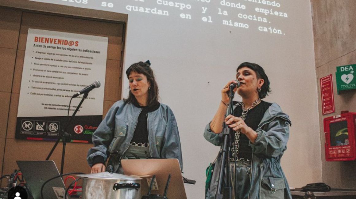 Performance del colectivo artístico feminista Lastesis, que visitarán Quito en abril del 2024.