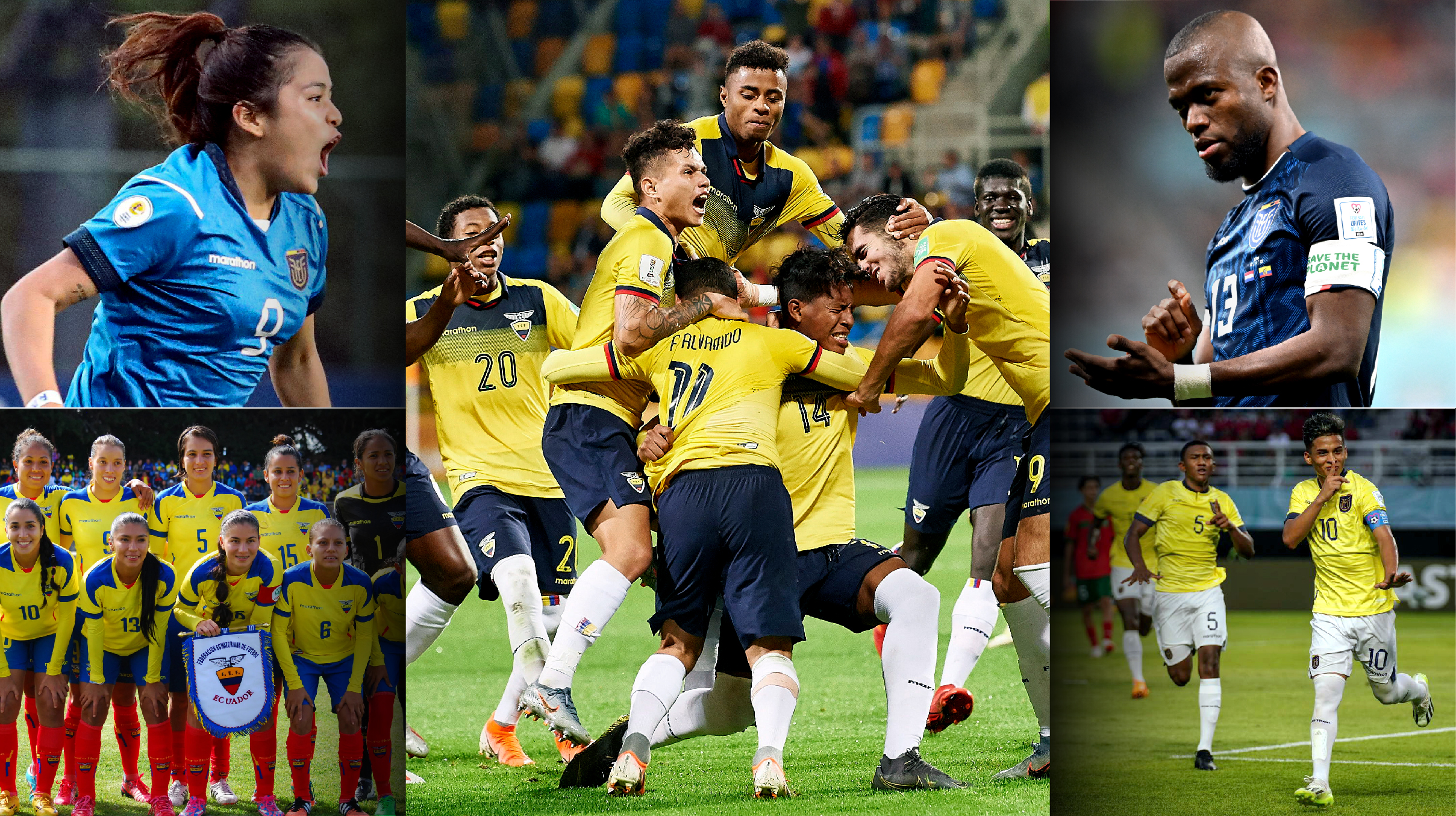 La selección de Ecuador se ha clasificado a 17 Mundiales de la FIFA.