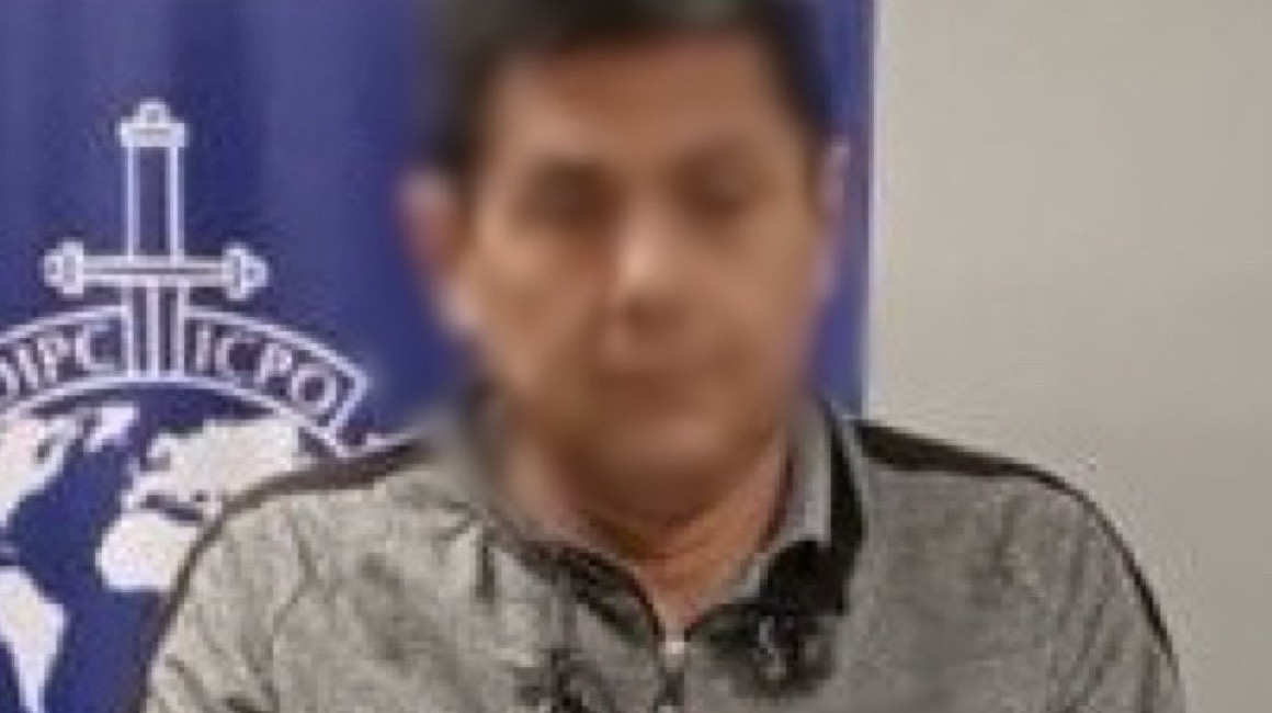 Alias 'El Martillador', deportado a Ecuador el 4 de abril de 2024.