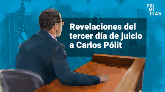 Tercer día del juicio a Carlos Pólit