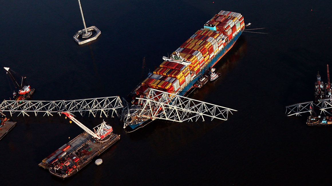 El FBI investiga posibles causas penales en accidente mortal de puente de Baltimore