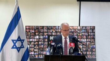 El embajador de Israel en Ecuador, Tzach Sarid, habló este 15 de abril de la situación y la tensión con Irán.