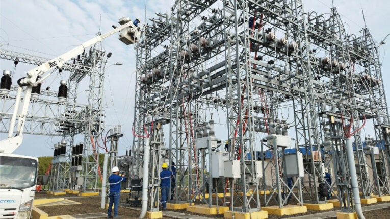 Imagen referencial de una planta generadora de energía eléctrica en Manabí. 