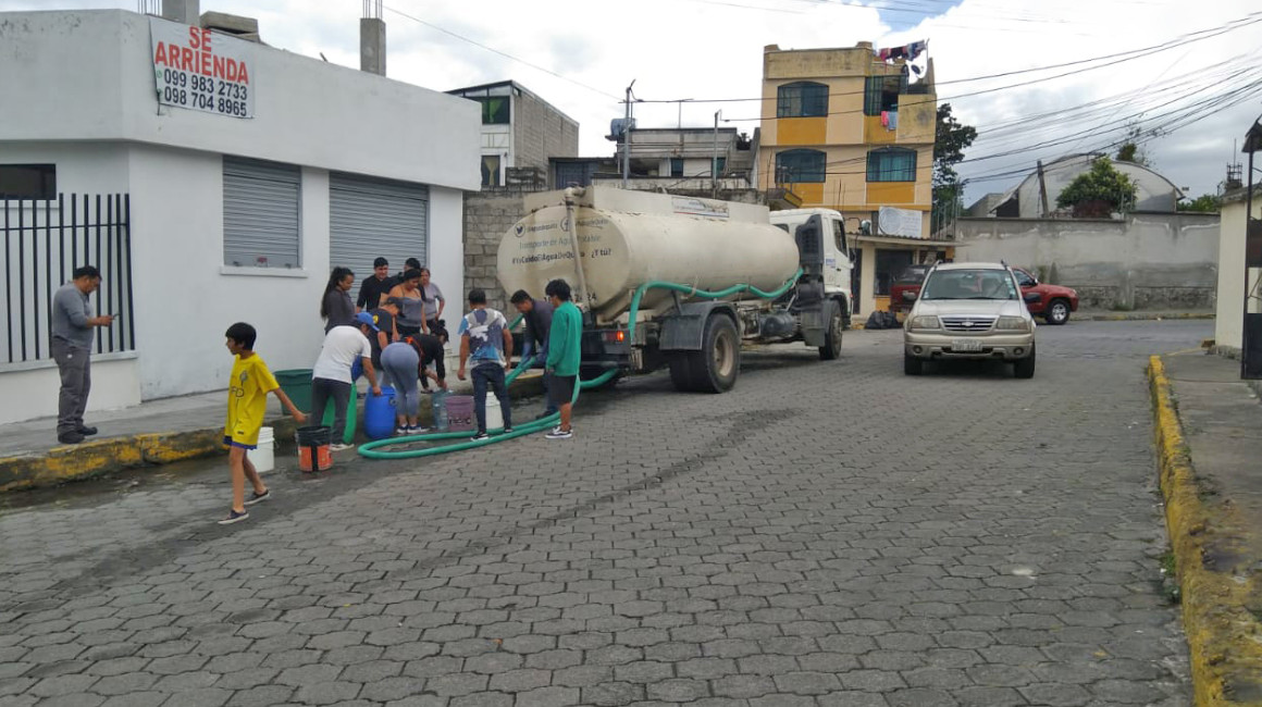 Nuevos horarios de cortes de agua en Quito para este 18 de abril