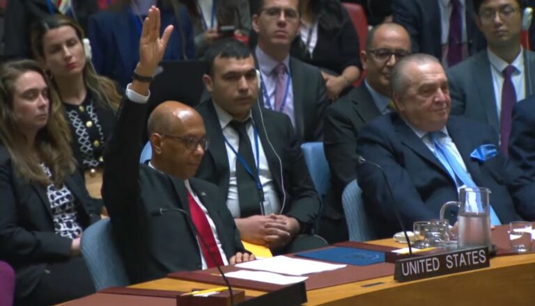 ONU: Ecuador dejó solo a Estados Unidos en la votación sobre Palestina