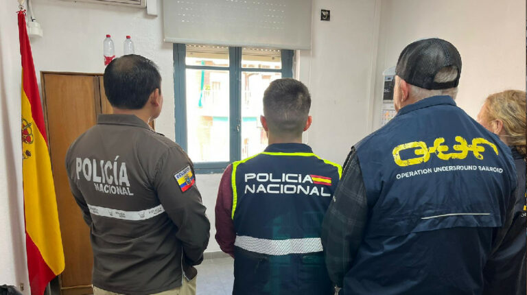 Policías de Ecuador y España desarticulan red de trata con fines de explotación sexual