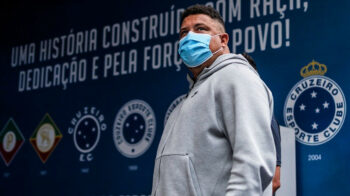 Ronaldo Nazário visita las instalaciones de Cruzeiro, en Belo Horizonte, el 11 de enero de 2022.