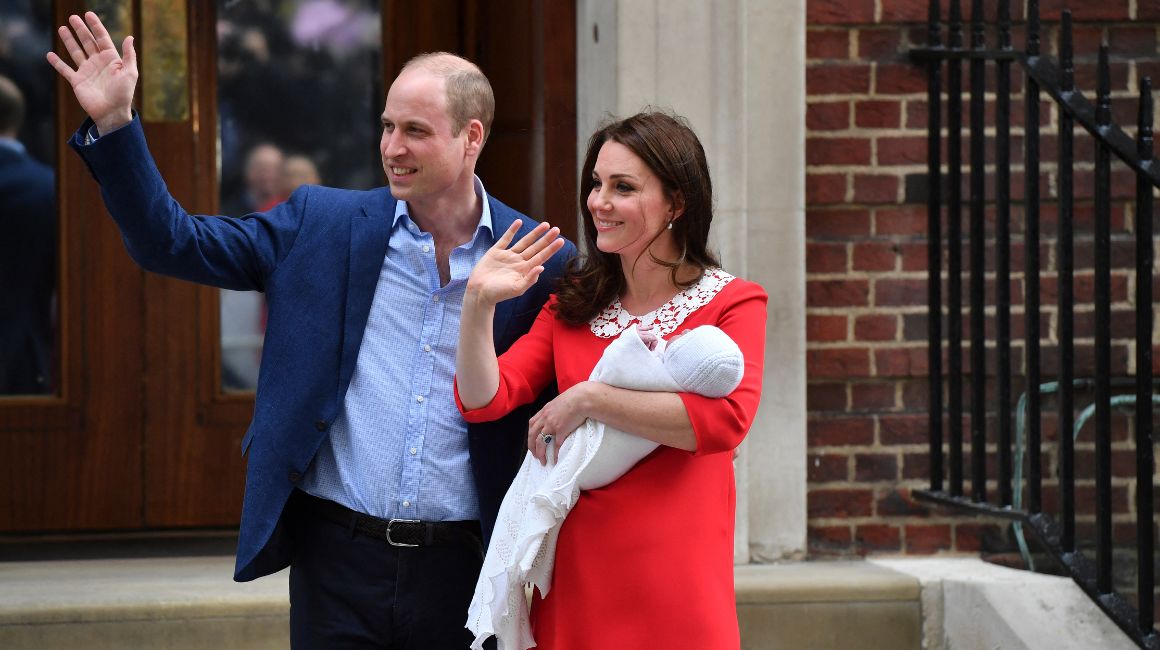 El 23 de abril del 2018 nació el tercer hijo de Kate Middleton y el príncipe William, el príncipe Louis.