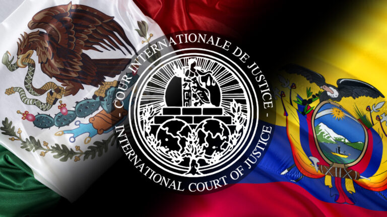 Las claves de la demanda y contrademanda entre México y Ecuador en la Corte Internacional
