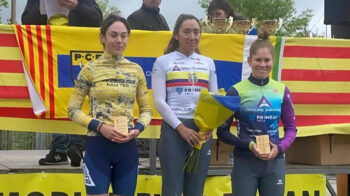 La ciclista ecuatoriana Miryam Núñez triunfo a día seguido en Europa.