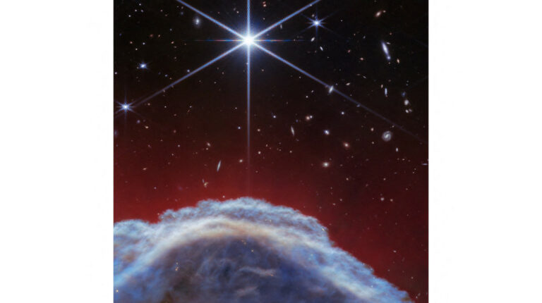 'Cabeza de caballo', la majestuosa nebulosa que captó el telescopio James Webb