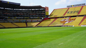 Así luce el estadio Banco Pichincha, en marzo de 2024.
