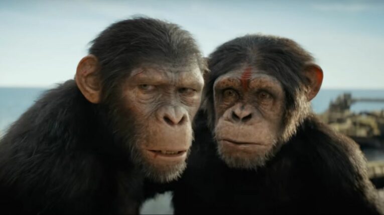 La película 'Kingdom of the Planet of the Apes' (Planeta de los Simios Nuevo Reino) se estrena el 9 de mayo en Ecuador.