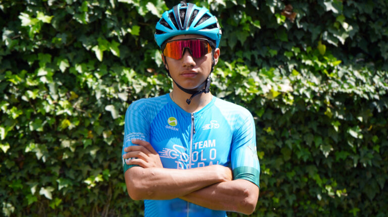 Haydar Zúñiga viaja a España con la ilusión de convertirse en un ciclista profesional