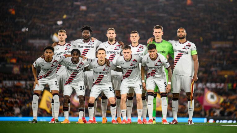 El Bayer Leverkusen visita a la Roma por la semifinal de ida de la Europa League, este 2 de mayo de 2024.