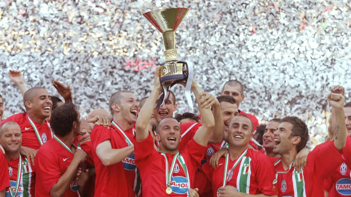 El equipo de la Juventus que descendió a la Serie B en 2006.