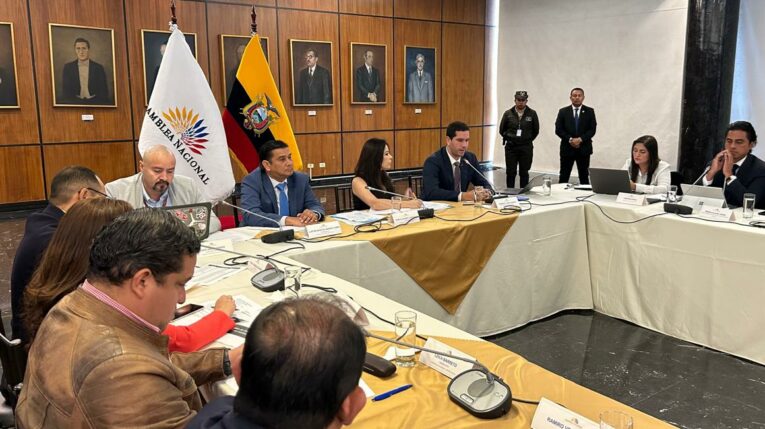 El ministro (e) de Energía, Roberto Luque, llegó a la Comisión de Fiscalización.