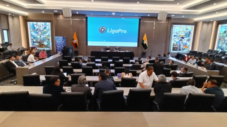 Se realiza el Consejo de presidentes de la LigaPro, el jueves 9 de mayo de 2024.