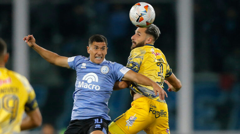 Delfín se enfrenta a Belgrano por la Copa Sudamericana, el 9 de mayo de 2024.